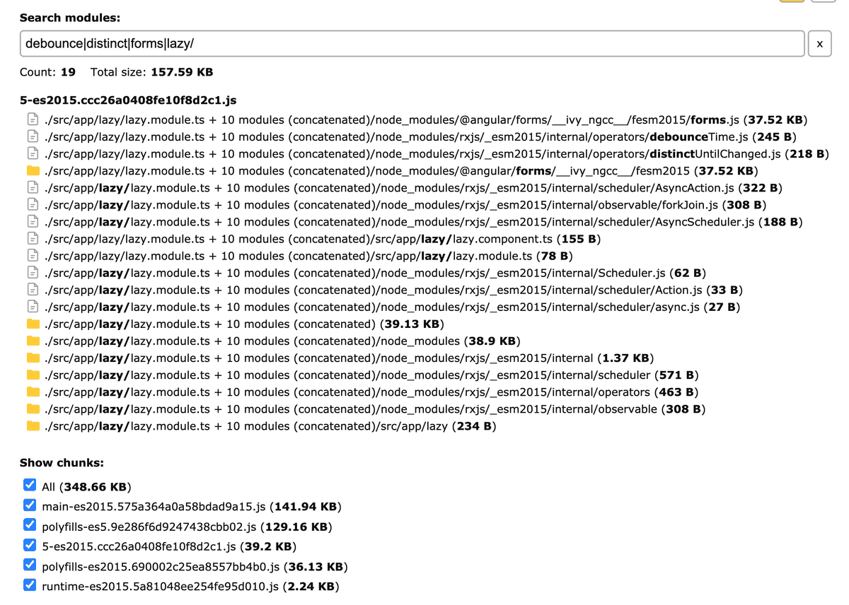 Analyze all bundles